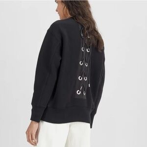 Sacai Laced Back Sweatshirt